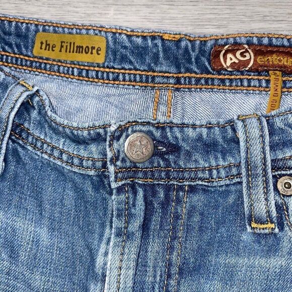 AG Adriano Goldschmied The Fillmore Jeans Mens 34 X 27* Blue Denim Boot Cut - Picture 6 of 16